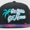 Bola Caps Nifty Snapback Cap Go Static ou Home Flat Bill Floral Imprimir Chapéu de Beisebol Adulto e Crianças Tamanho Alemão Carro Tuning Inspirado Marca