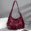 Bolsas de noite hobos casuais mulheres bolsas de crossbody mensageiro de grande capacidade ombro de couro pu da fêmea bolsa de bolsa de bolsa de bolsa de bolsa de bolsa