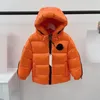 Kids Down Coat Winter Boy Girl Baby Outerwear Jackets Teen Clothing Hooded Thick Warm Outwear Coats Children Wear Jacket Fashion Classic Packas 5 Color 100-160