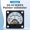 SO-45 AC Analog Voltmeter 5V 10V 15V 20V 30V 50V 100V 150V 200V 250V 300V 400V 450V 500V 600V Spänningsmätare