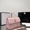 Designer Bags Nieuwe Stijl Cross Body kleine geurige mode netto rode veelzijdige schapenvacht ketting messenger ruit enkele hoge schoonheid handtas