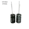 10pcs/lot 1500UF 16V 10X20 고 잔물결 전류 저임금 16V1500UF 알루미늄 전해 커패시터 10*20mm