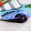 Mice 1 PCS OW 6 Buttons Gaming Breathing LED Backlit D VA Reaper Wired USB Computer Mouse for PC Mac Gamers 230114