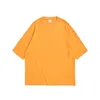Tasarımcı Gelgit Tişörtleri Boho Giyim Göğüs Mektubu Lamine Baskı Kısa Kollu Yüksek Sokak Gevşek Büyük Boy Günlük Tişört 100% Saf Pamuk Üstleri Erkekler ve Kadınlar İçin