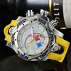 New men's sports leisure quartz watch comic co-branded large dial comfortable rubber belt men's watch AAA