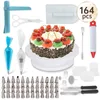 Выпечка инструментов теста 164PC Многофункциональный пирог, набор для украшения набор набор для настройки, инструмент для инструментов кухонные десерты #15