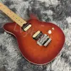 Lvybest Elektrische Gitaar Jazz Semi-holle 6-snarige Gitaar Fretboard Shell Inlay Supp