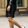 Rennen shorts mannen strand buiten bescherm met zakken fietsen trekkoord reflecterende zomer ademende elastische taille sporten