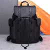 2023 mens backpack Christopher school bag Basketball Geninue Leather travel sport outdoor backpacks designers large bags