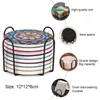 Table Mats & Pads Holder Mat Storage Rack Silicone Tea Coffee Mug Placemat Organizer Kitchen AccessoriesMats MatsMats