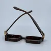 Lunettes de soleil millionnaires pour hommes et femmes carrés full cadre vintage 1165 1.1 Unisexe Or brillant bon vente de qualité supérieure 96006 9A87