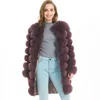 여자 모피 가짜 자연적인 실제 코트 겨울 재킷 조끼 가죽 가죽 패션