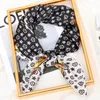 scarf designer scarf Mulberry Silk Scarfs for Women Lightweight Square Satin Head Wrap Medium Headband Shawl twilly Character Letter Animal Print dot neckerchiefs