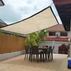 Cień Duże schronienie Słoneczne Prostokąt Ochrona przeciwsłoneczna Ochrona Outdoor Balcyd Canopy Garden Patio Basen Żagl Camping Camping Camping