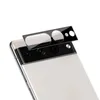 3D Temperted Glass Len Camera Ochraniacz dla Google Pixel 6 Pro 6a 7pro Temperted Silk Print Big Edge Film Czarny
