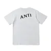 Heren Designer T-shirt Europa en Amerika Acc Korte mouw Hiphopstijl Zwart Wit Oranje Print Maat S-xl Hoge kwaliteit Goedkope verkoop