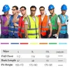 Construction vest High Vis Safety Vest Reflective Purple Work For Men And Women