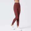 LL leggings pour femmes designer sexy pantalons de yoga pilates élastiques serrés hanche levage sport fitness Legging Gym Vêtements Aligner Nude Taille Haute Running Workout Trouses