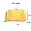 Evening Bags Handbags Women Luxury Crossbody Bag 2023 Fashion Design Silk Tassel Chain Weave Wedding Party Clutch Purses Shoulder BagEvening