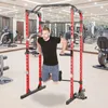 Accessories Fitness Metal Dip Bar Attachments Pull Up Grip Handles Barbell Rack Holders Power Cage Attachment Deadlift Squat Multi