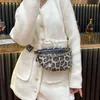 Waist Bags Winter Fanny Pack Fashion Leather Female Belt Bag Women Leopard Crossbody Chest Packs Girl High-Quality Small Shoulder