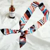 Accessories Silk Scarf For Handbags Fashion Tote Bag Ribbon Headscarf Pattern Wild Scarfs for Tied Bag Wholesale Price