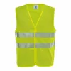 建設服の黄色の安全ベスト3Mストライプと男性と女性のために働く反射
