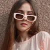 Zonnebrillen Atticus 2023 Small Rectangle Women Vintage Brand Designer Square Sun Glasses Shades Vrouw UV400