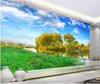 Fonds d'écran personnalisé mural 3D Po papier peint paysage rural peinture belle scène naturelle décor à la maison salon pour mur 3 D