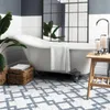 Naklejki ścienne Wodoodporna podłoga samoprzylepna kafel lastryko łazienka 30 renowacja kreatywna geometria dekoracja majsterkowania
