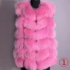 Frauenfell Faux natürlicher echter Mantel Winterjacke Weste Mädchen Leder Mode