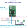 DC 3-6v 0.03-1.5A Driver LED Constant Corrente Modulo regolabile Modulo PWM Controllo PWM per Arduino Uno Mega2560 Breadboard Pic ARM