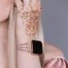 Fashion Metal Bling Diamond Rhinestone Bracelet Strap for Apple Watch Band Ultra 49mm 45mm 38/42mm 40mm 44mm Women iWatch 8 7 6 Se 5 4 3 Wristband