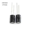 5 PCS 알루미늄 전해 커패시터 100 UF 160 V 13 * 21 mm Frekuensi Tinggi 방사형 전해질 카파이터