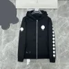 Tasarımcı Varsity Heart Kış Erkek Hoodies Sweatshirts Chromees Hoodie Uzun Kollu Fermuarı Ceket Gevşek Ceket Hooded Erkek Kadın Hip Hop Chromees