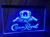 Crown Royal Derby Whiskey NR Beer Bar Pub Club 3D -borden LED NEON LICHT SPORT