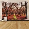 Tapestries Beautiful Natural Forest Landscape Printing Tapestry Wall Art Decor Bohemian Large Hanging Home Living Room Bedroom