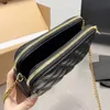 Designer-Taschen Damen Umhängetasche Lederhandtasche klassische Mode Schulterhandtasche Marke Damen Kettentasche Trend Telefonhandtaschen mit Staubbeutel