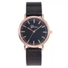 HBP Rose gold quartz watch Fashion lovers men women watches silver wristwatches for mens ladies Valentine Gift luxury business clock