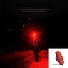 Luci per bici Fanale posteriore per bicicletta Ricarica USB impermeabile Accessori per attrezzature per la guida notturna ad alta luminosità