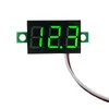 Mini petit voltmètre 12v multi voltmètre numérique affichage LED DC 5V - 30V 0.28 pouces Volt détecteur testeur