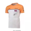 Nuevas camisetas McLarens F1 de manga corta de verano para hombres y mujeres con secado rápido de ocio impreso diseñador Racing Fan Clothing