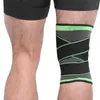 Genouillères coudières pour hommes, soutien de sport, Fitness, enveloppement élastique, manches de Compression, soulagement des douleurs articulaires, de l'arthrite