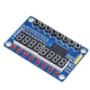 5V TM1638 AVR Arduino Yeni 8 Bit Dijital LED Tüp Wavgat için Modül Anahtar Ekran