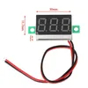 Mini piccolo misuratore di tensione 12v multi Voltmetro digitale Display a LED DC 5V - 30V Tester rilevatore di volt da 0,28 pollici