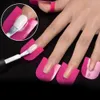 Nail Form 26 pz/set 10 Dimensioni G Forma Curva Protezione per unghie Vernice Scudo Copertura per le dita Adesivi francesi a prova di perdite Clip per unghie per manicure