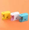 Automatic Electric Pencil Sharpener Safe Fast Prevent Accidental Opening Stationery School Supplies Students Artists Classrooms Office