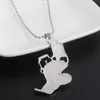 Anhänger Halsketten RJ Hip Hop Barber's Series Friseur Stuhl Friseur Schere Kamm Anhänger Gothic Kette Dame Männer Halskette Geschenke