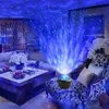 LED USB Night Light Galaxy Projector Starry Sky Sky Crianças Presentes de Natal Decoração de casa Música Bluetooth Speaker