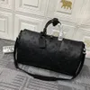 حقيبة Duffle Classic45 50 55 أمتعة السفر للرجال من الجلد الحقيقي أعلى جودة نساء كروديس أكياس الكتف رجالي نسائية اليد 2408